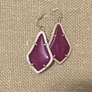 Kendra Scott Maroon Earrings